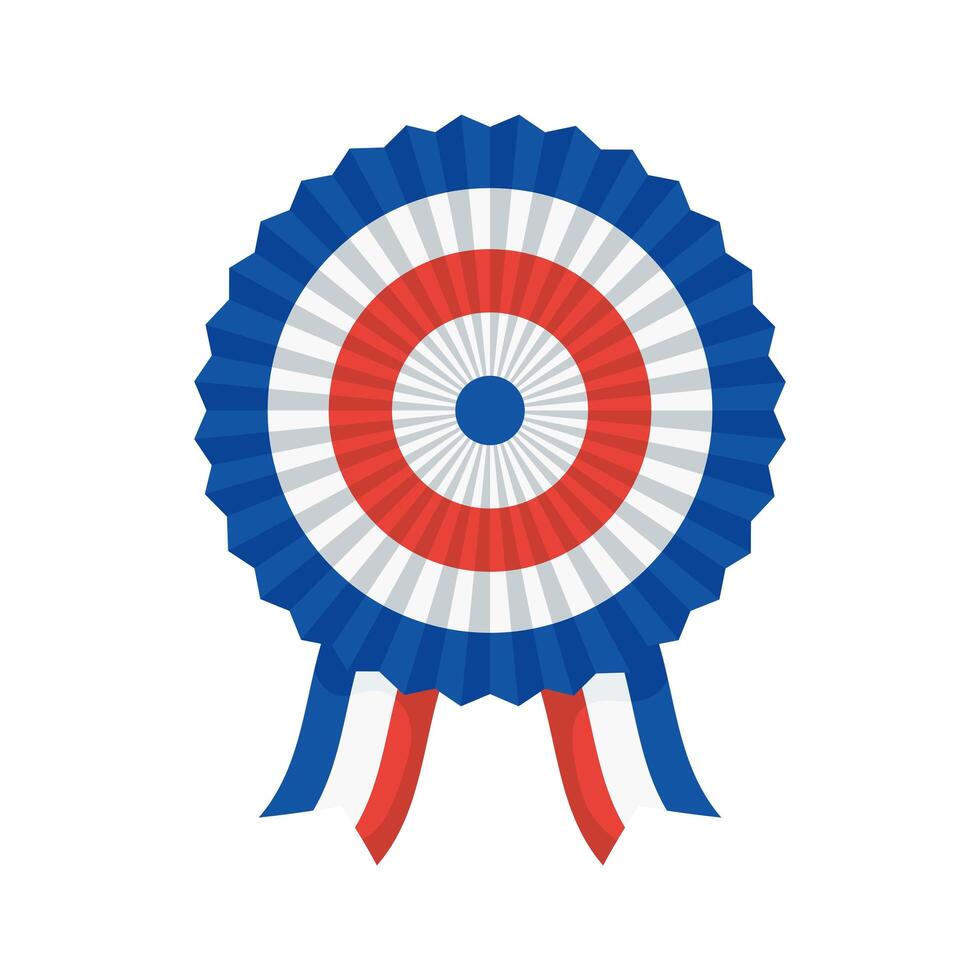 france flag medal vector