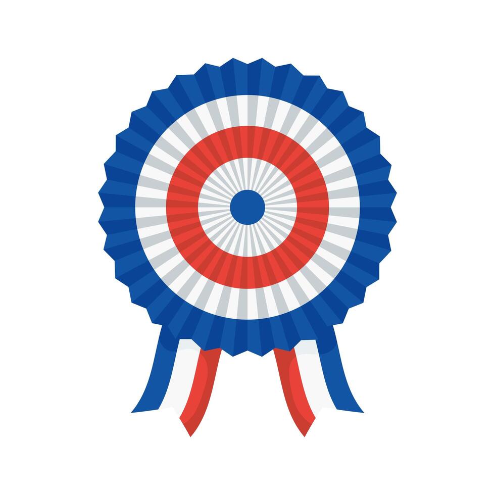 france flag medal vector