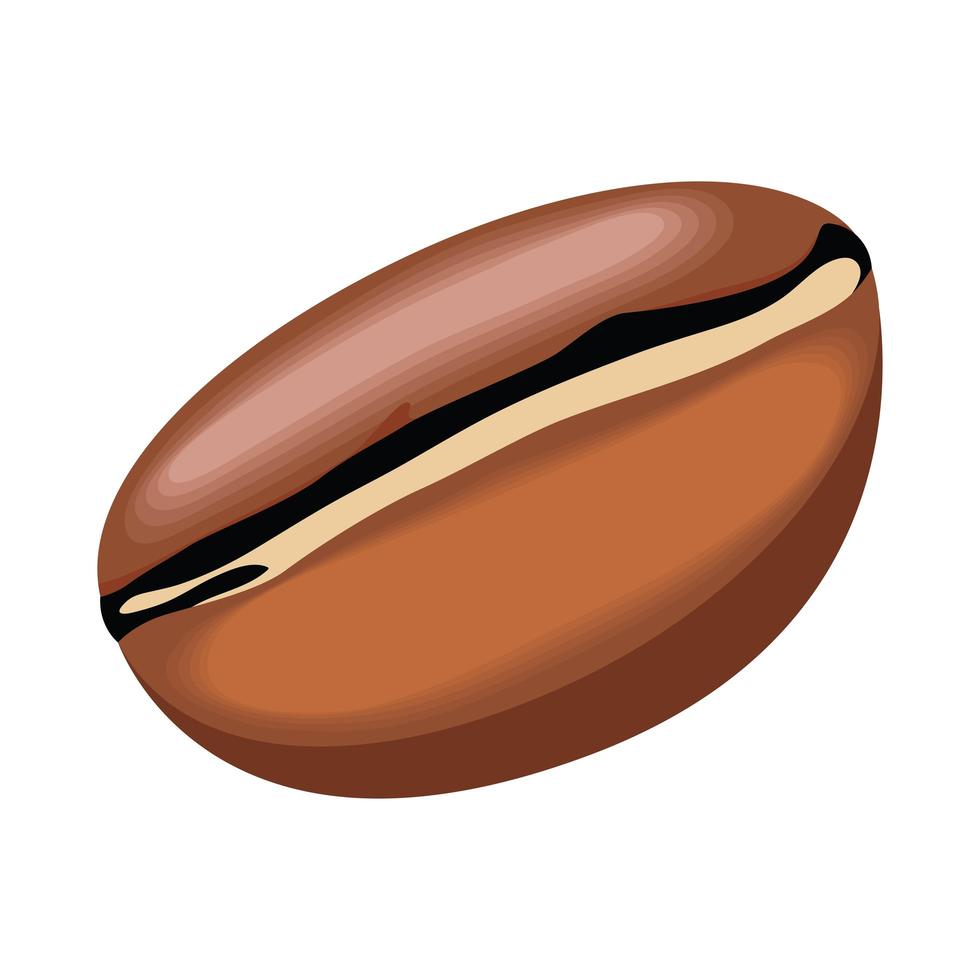 icono de grano de cafe vector