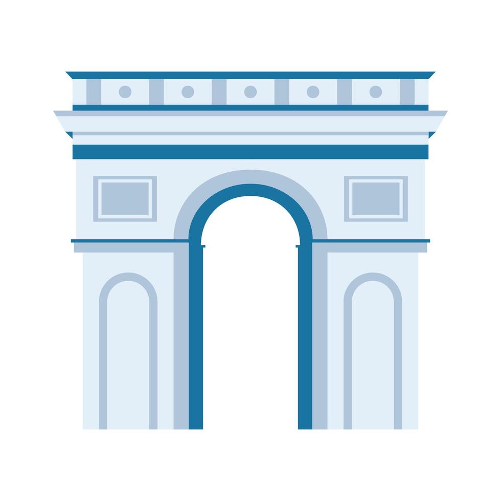 triumph arch monument vector