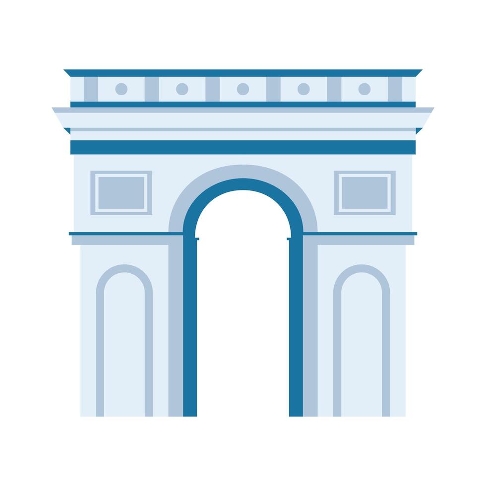 triumph arch monument vector