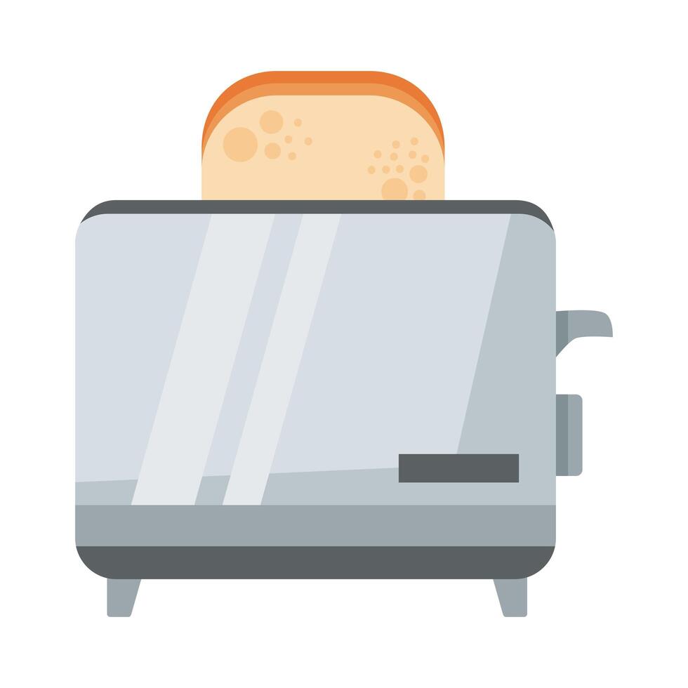 icono de aparato tostador vector