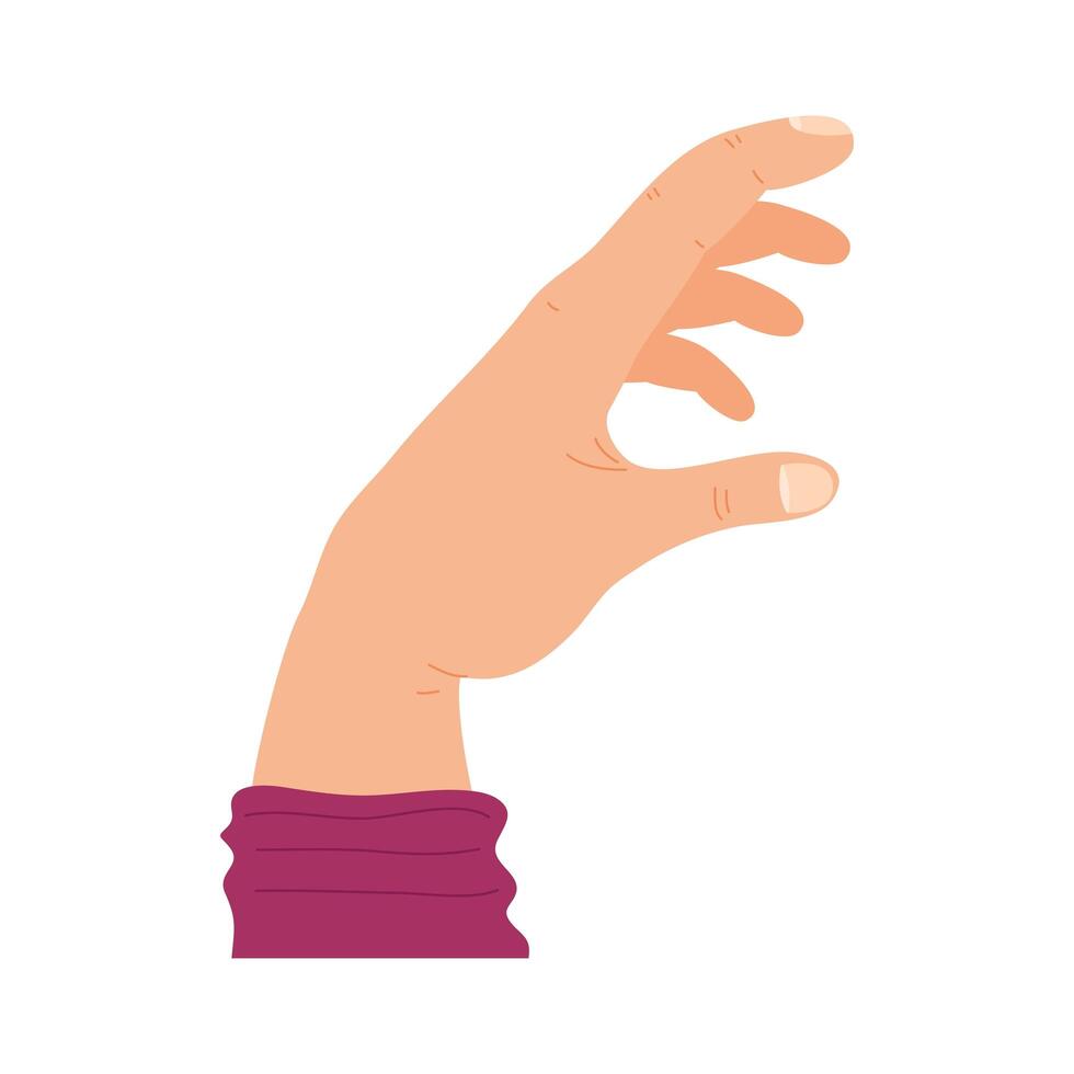 hand human taking vector