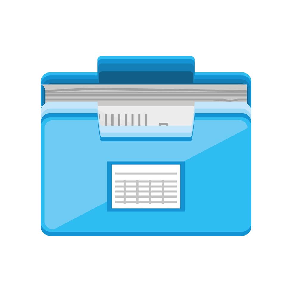 archive files paperwork vector