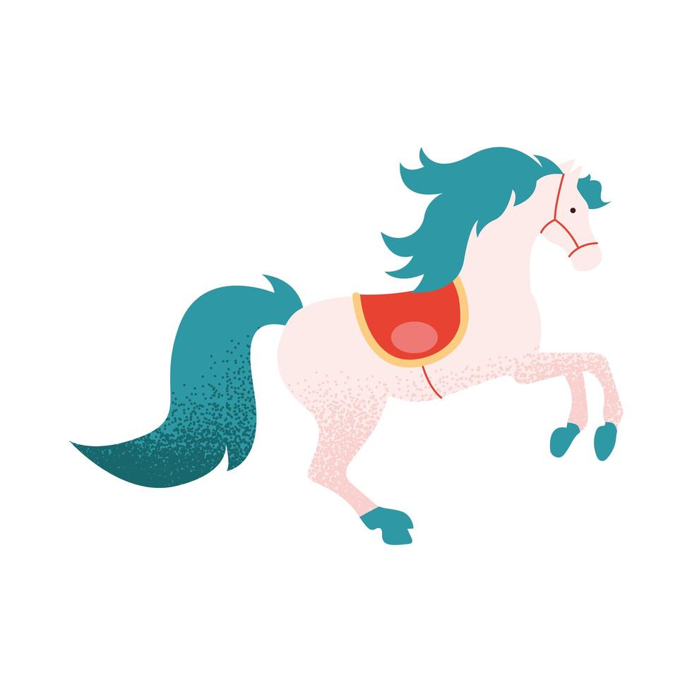 icono de hada de caballo vector