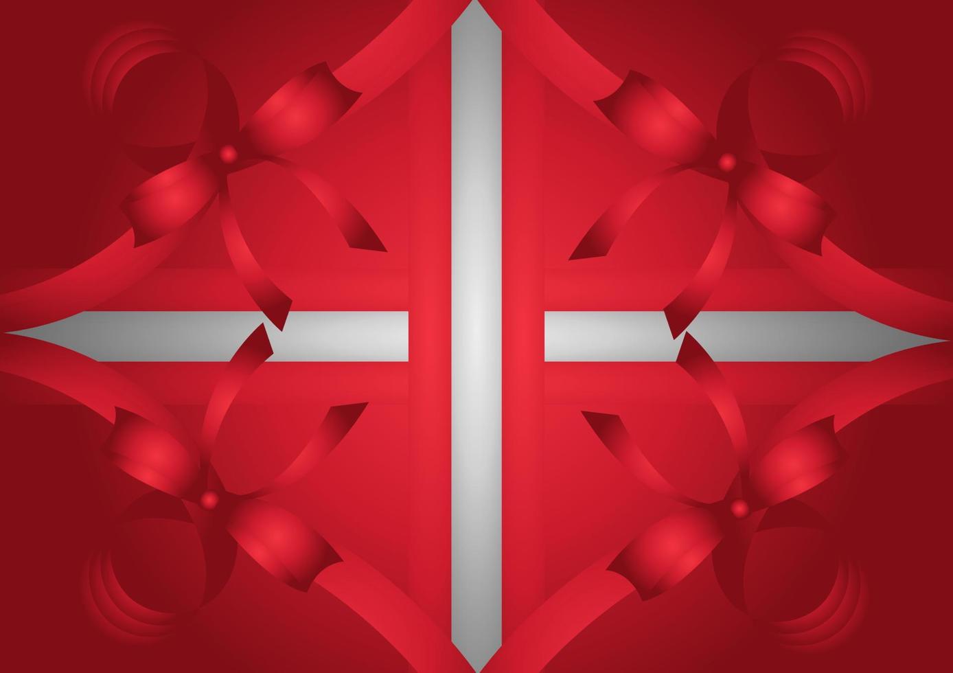 Fondo de cinta roja sobre fondo rojo 5 vector