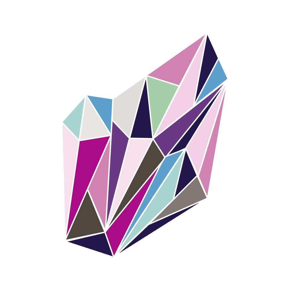 crystal gem quartz vector