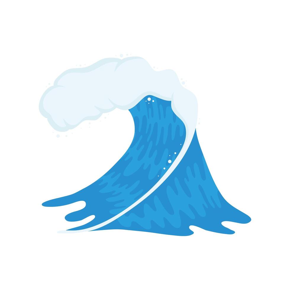 ocean wave classic vector