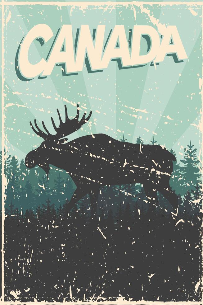 canada day poster vector