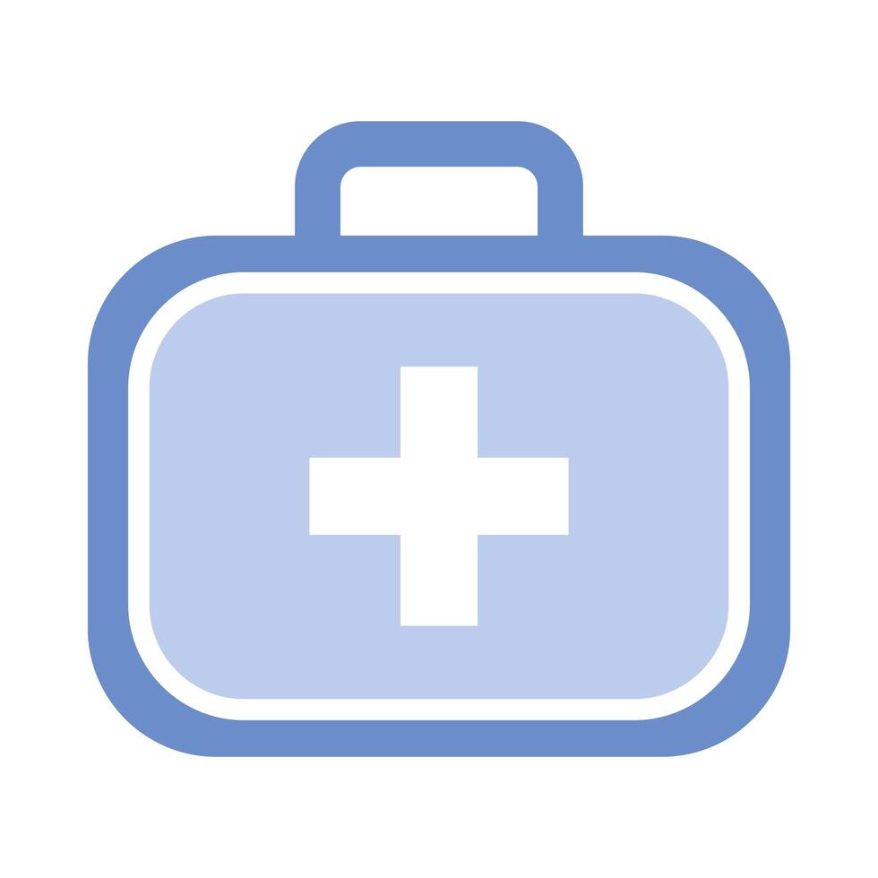 medical kit icon vector