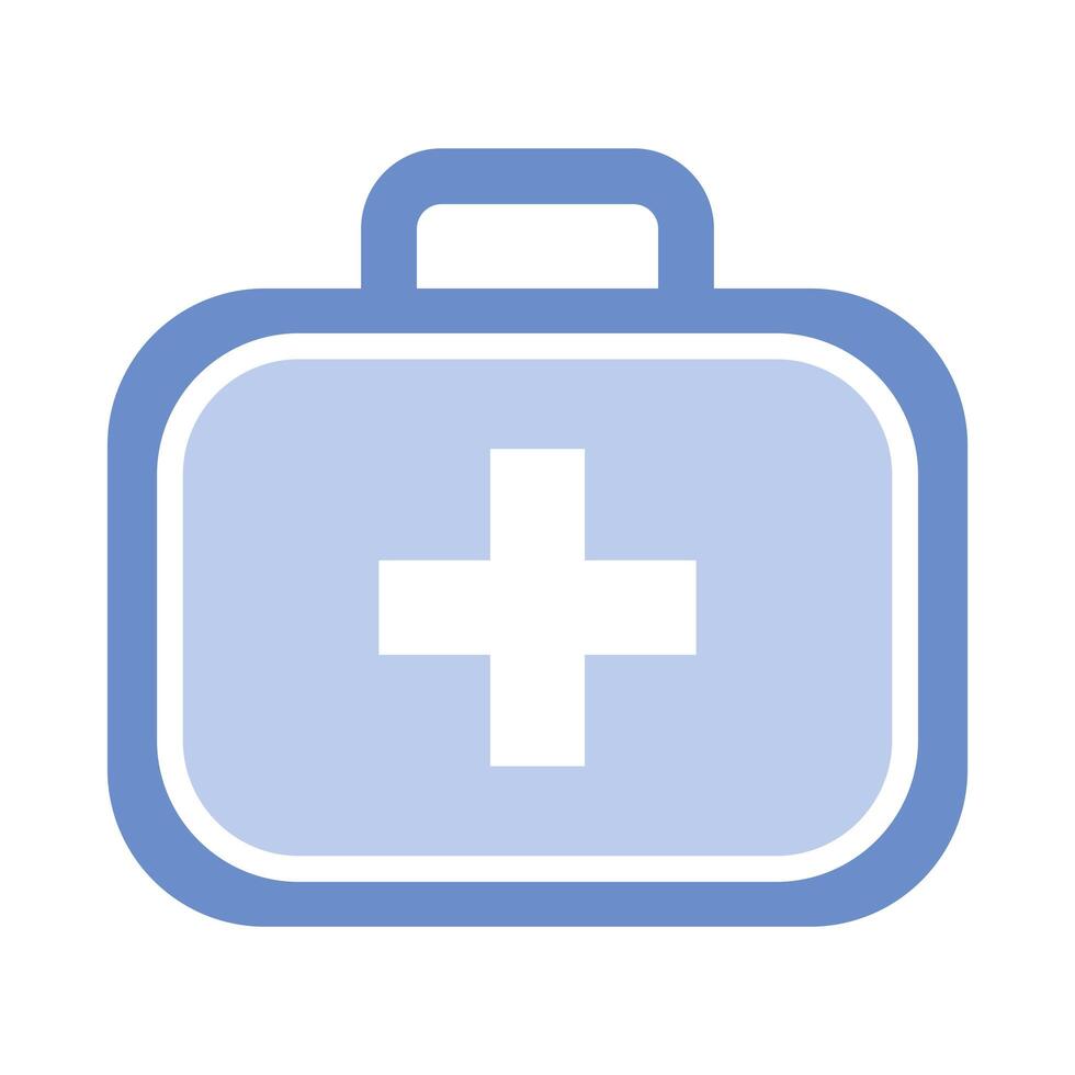 medical kit icon vector