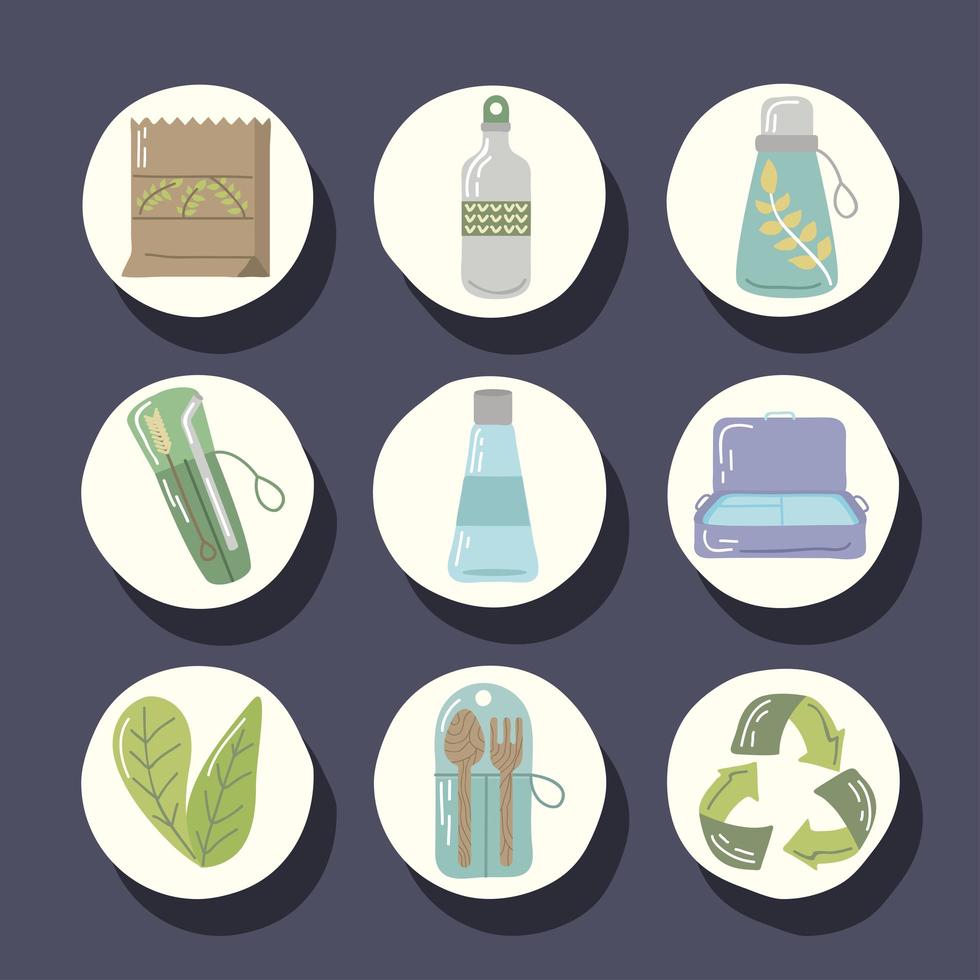 set of reusable objects vector