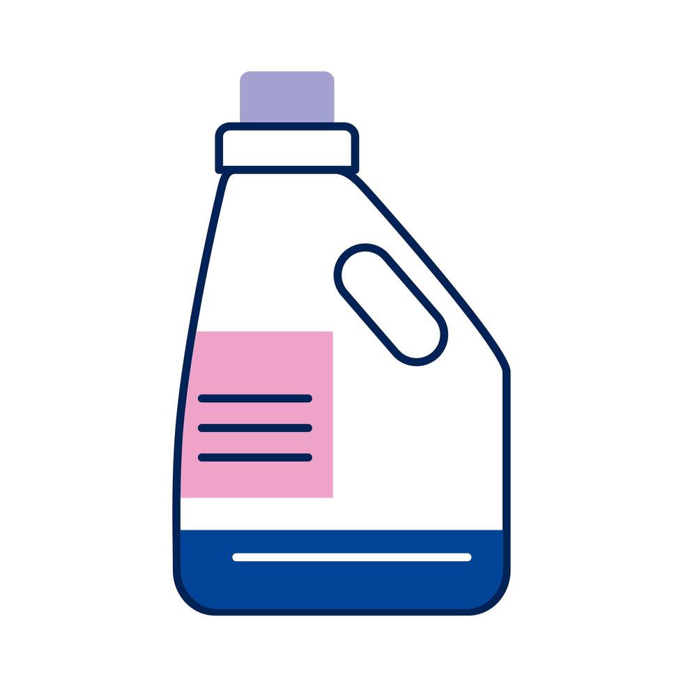 detergent bottle icon vector
