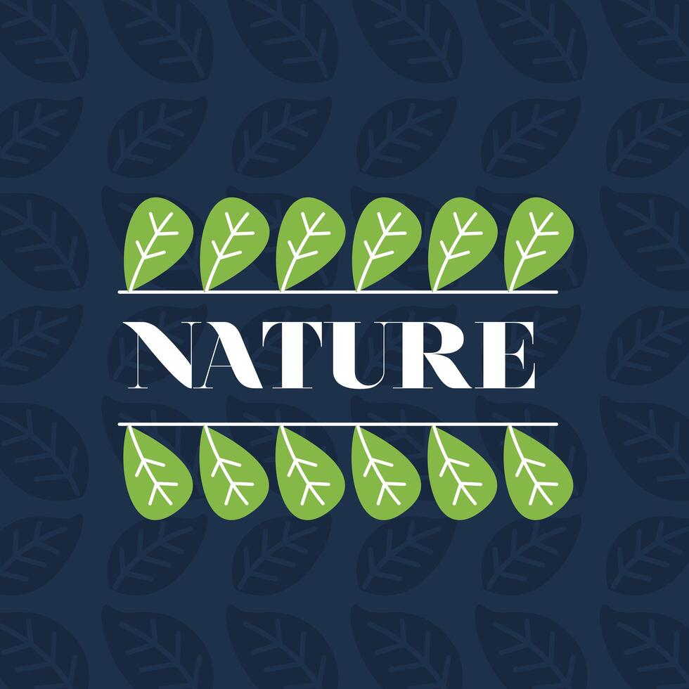 nature leaves plant vector