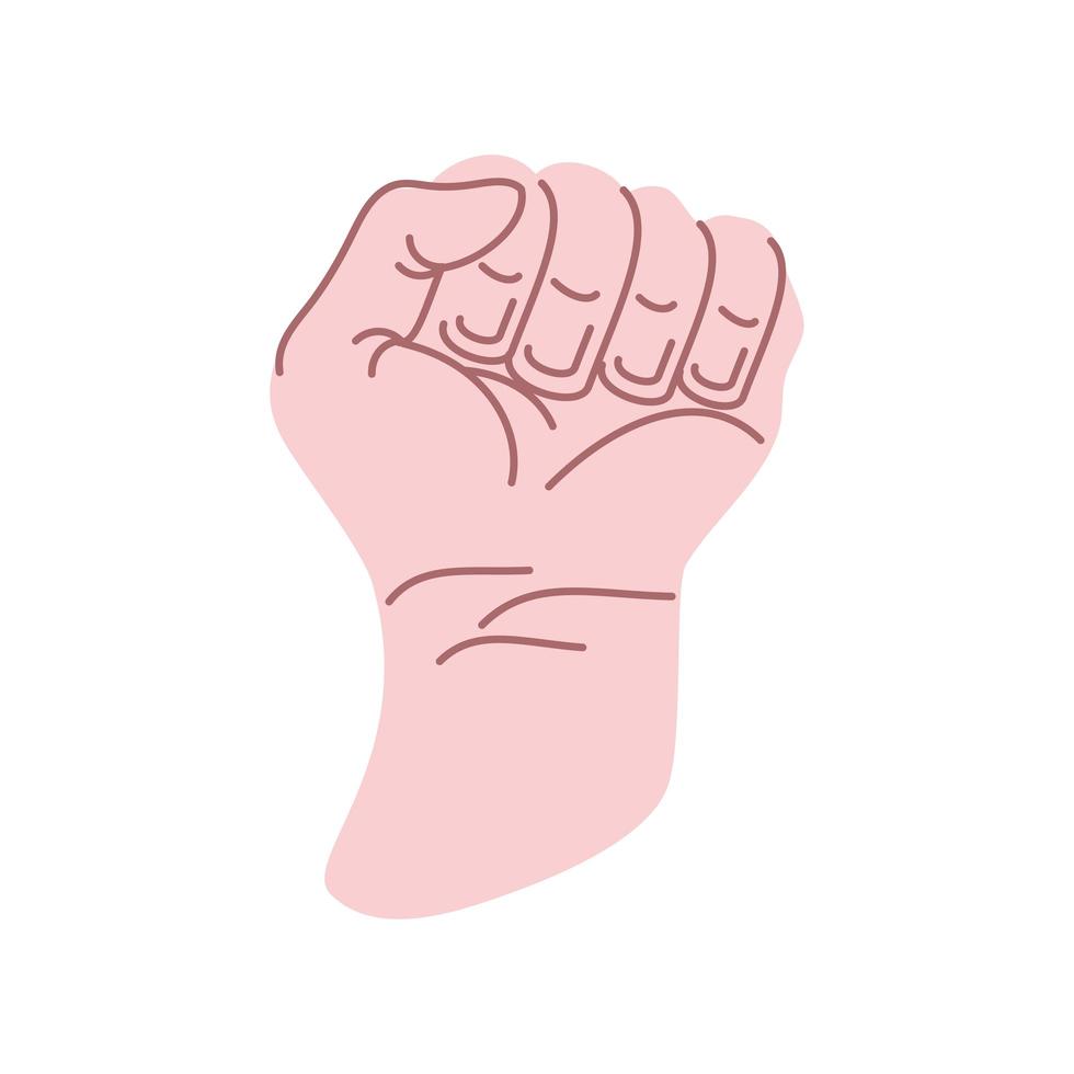 clenched fist hand 3753940 Vector Art at Vecteezy