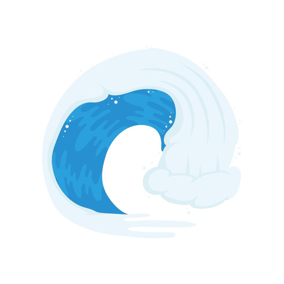 blue sea wave vector