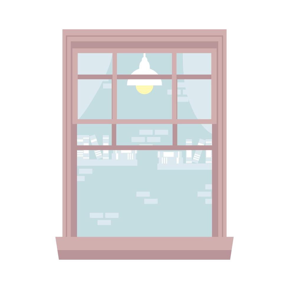 house window out view vector