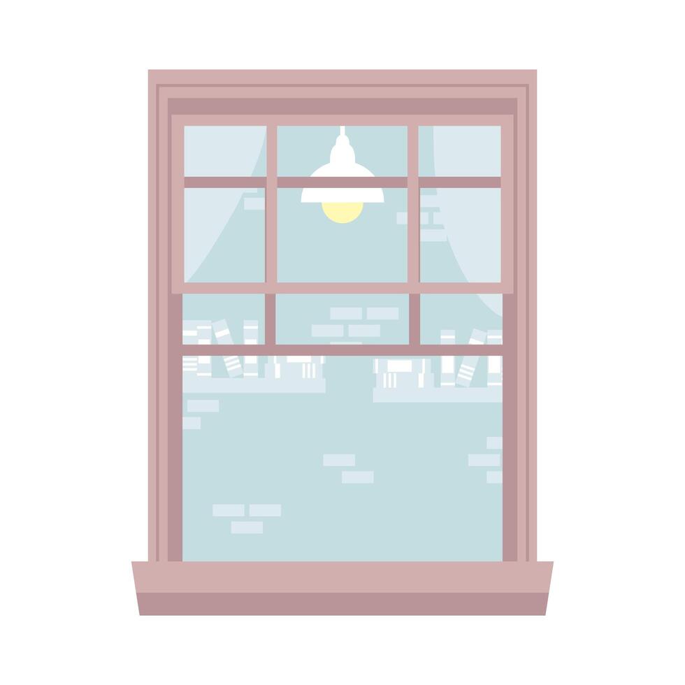 house window out view vector