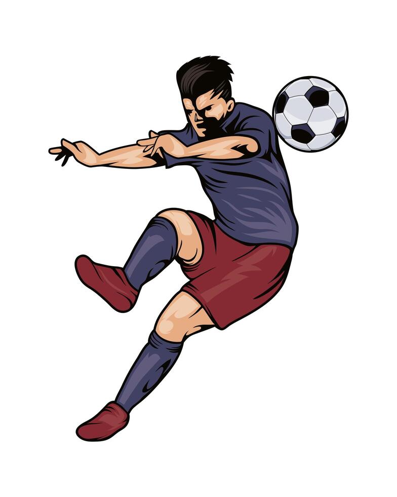 soccer sport player vector