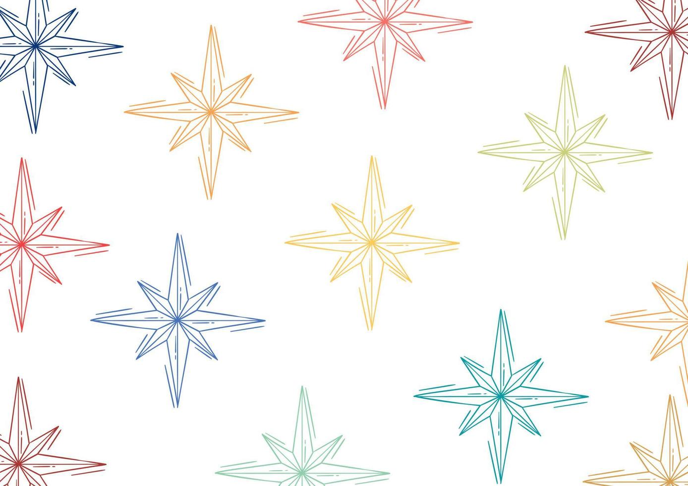 hermoso fondo colorido estrella 3 vector