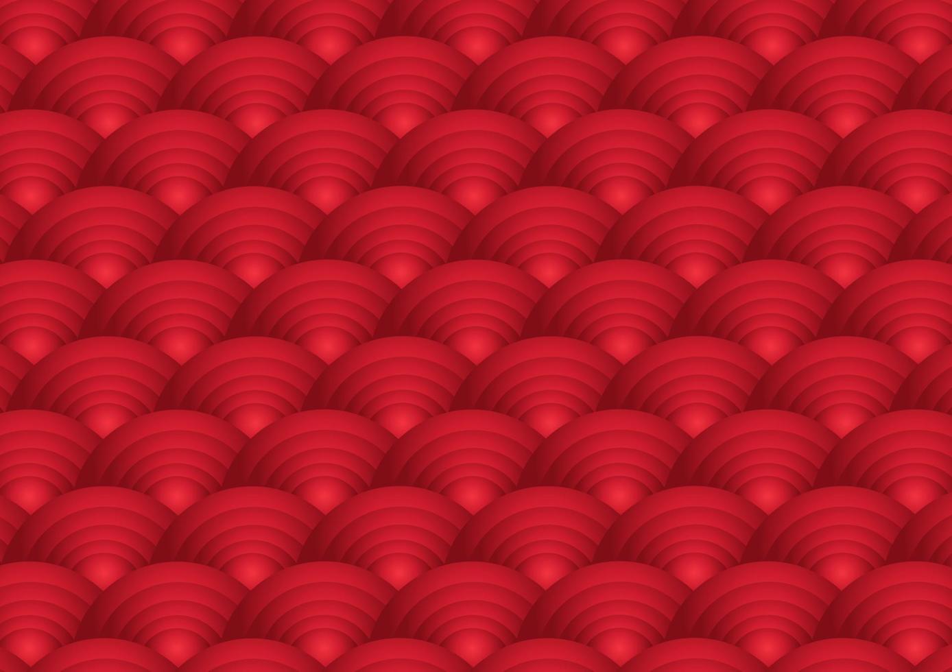 abstract background with red waves vector