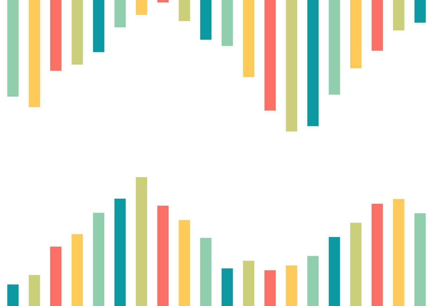 Abstract background with colorful rectangles in bright and beautiful colors, forming a unique array of patterns vector