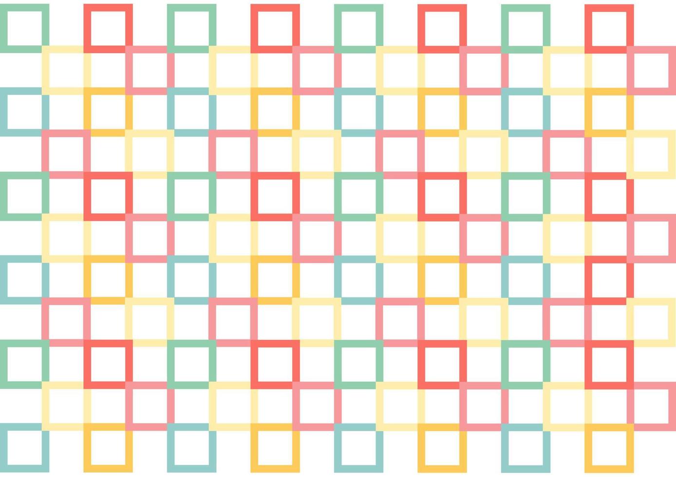 Fondo cuadrado colorido con tema abstracto vector