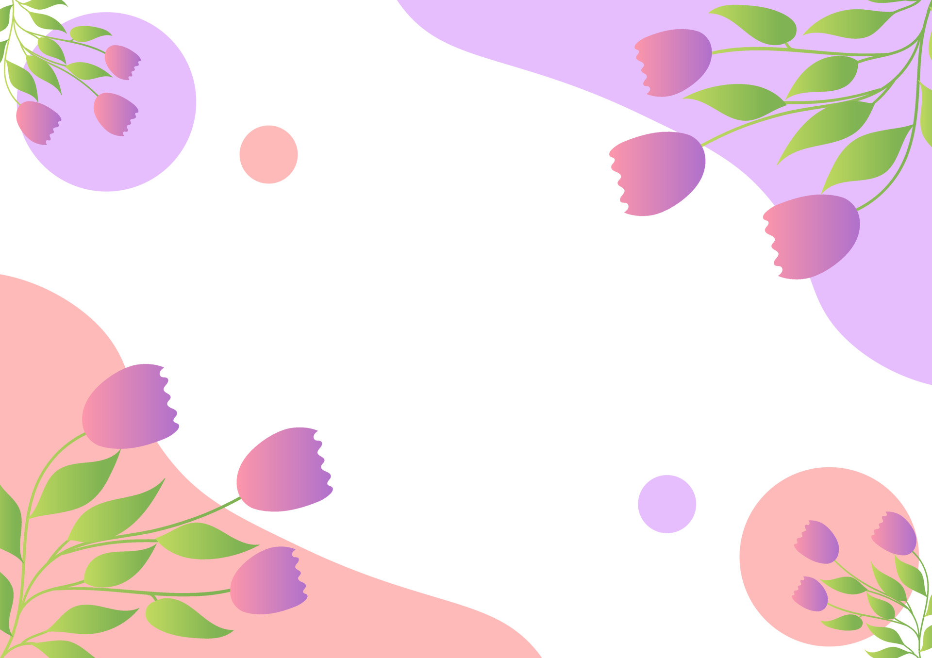 beautiful flower background with color gradation 3754886 Vector Art at ...