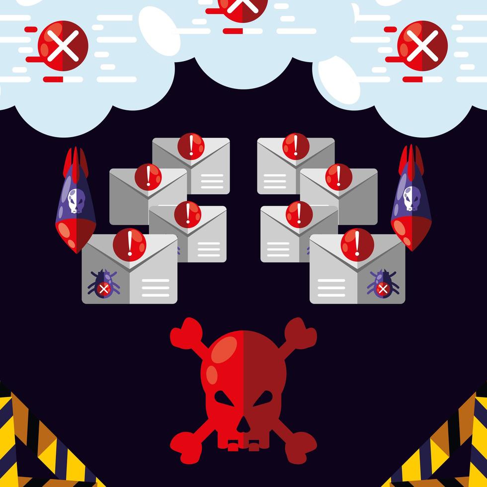 cyber crime spam vector