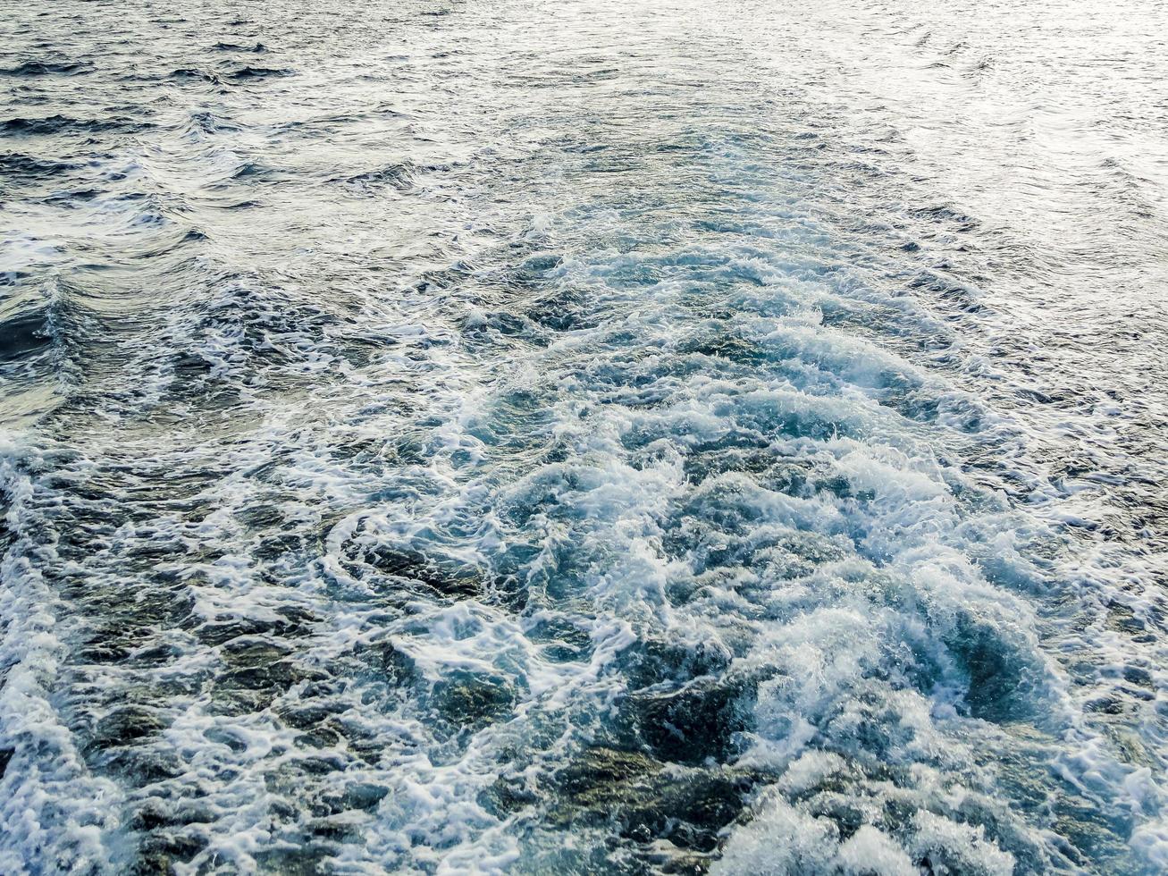 Sognefjord water texture while seen from a boat in Norway. photo