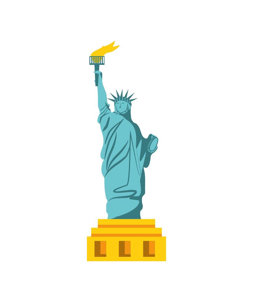 estatua de la Libertad vector