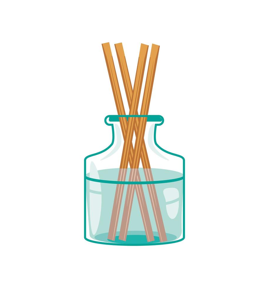 aroma diffuser bottle vector