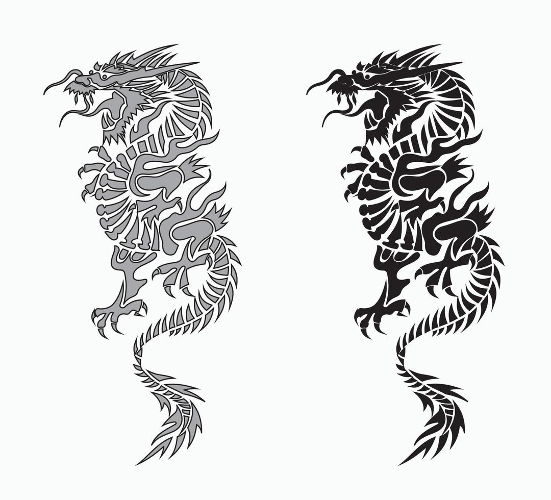 Dragon illustration for new year vector on white background 3756671 Vector Art at Vecteezy Dragon illustration for new year vector on white background 3756671 Vector Art at Vecteezy