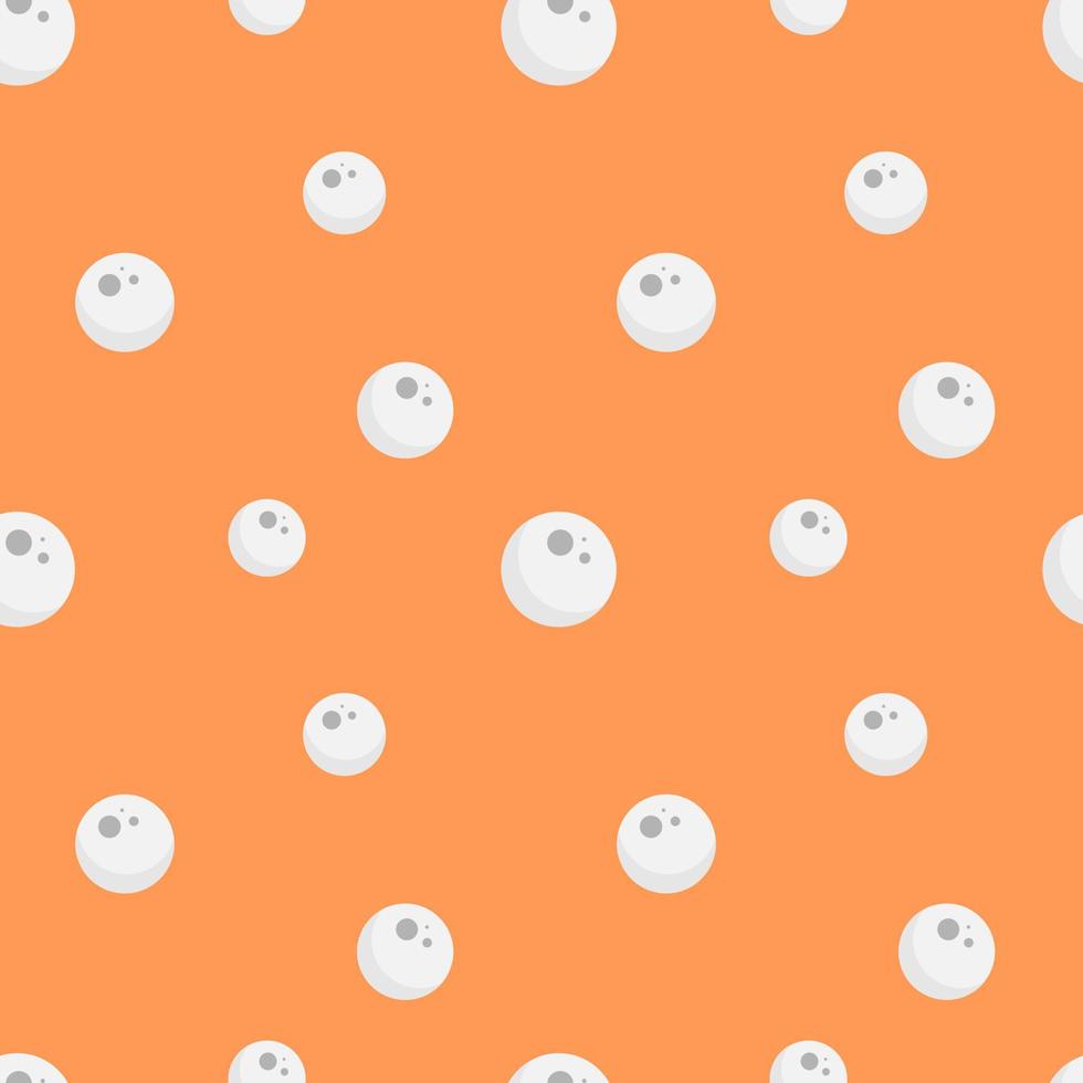 Halloween Simple Moon Seamless Pattern vector