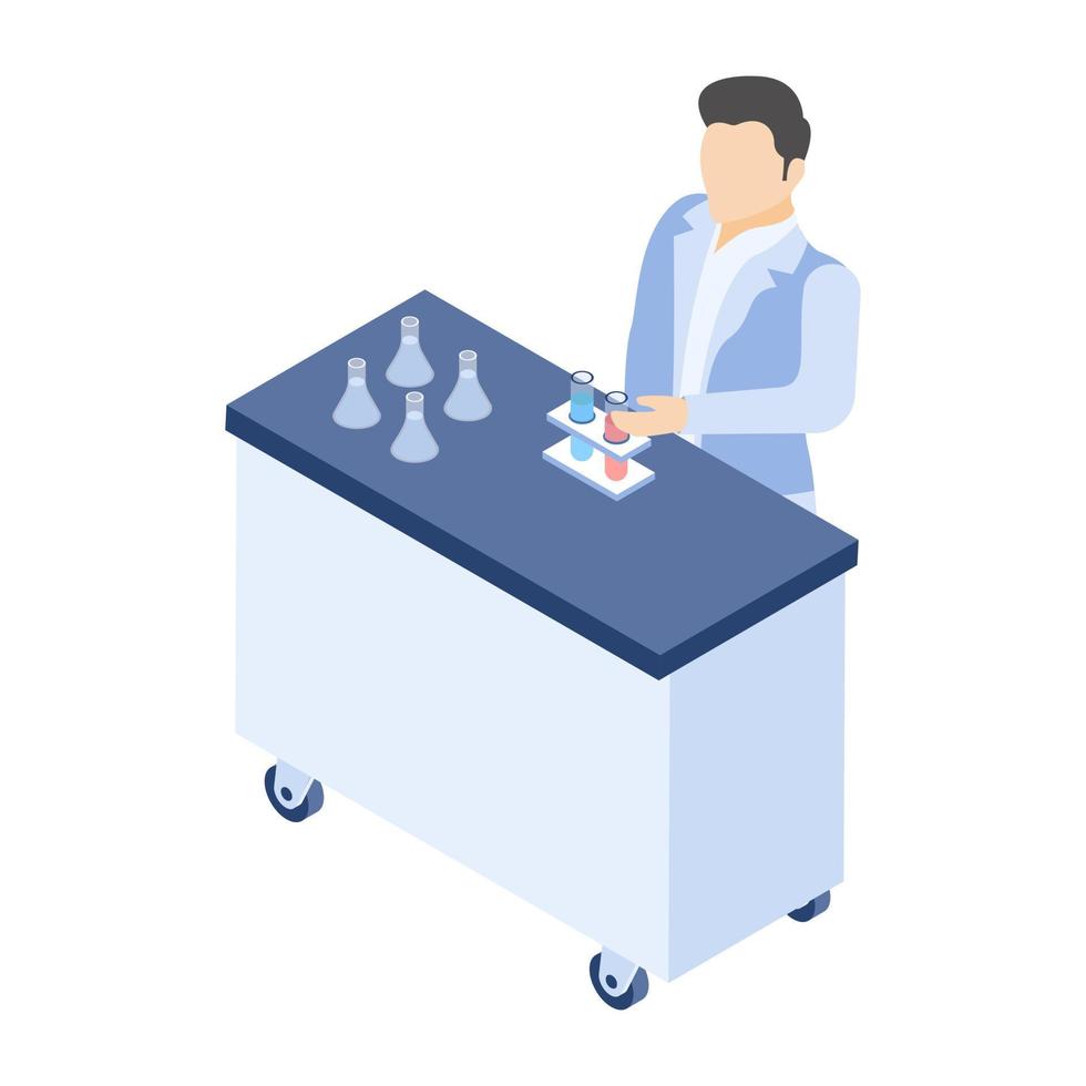 Scientific Laboratory Concepts vector