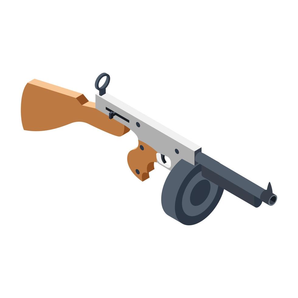 Trendy Rifle Concepts vector