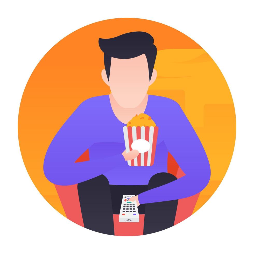 Movie Snacks Concepts vector