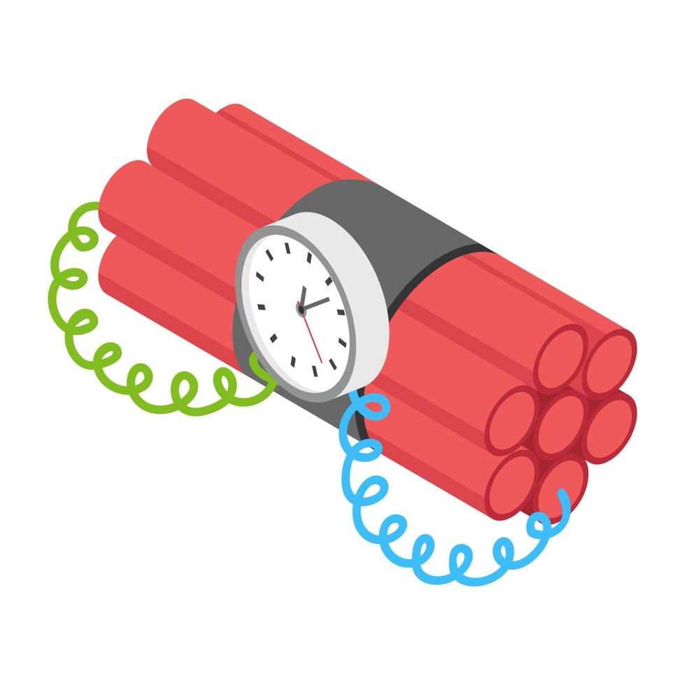 Time Bomb Concepts vector