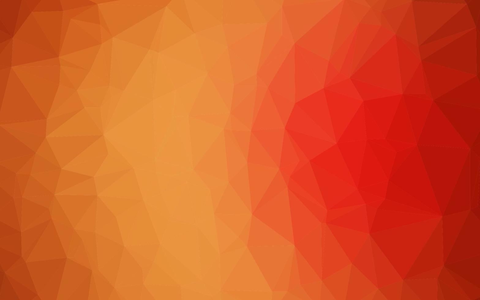 Telón de fondo de mosaico abstracto de vector rojo claro, amarillo.