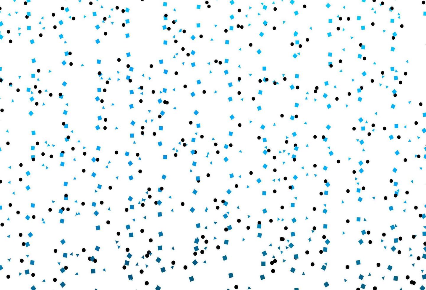 Light BLUE vector cover in polygonal style with circles.