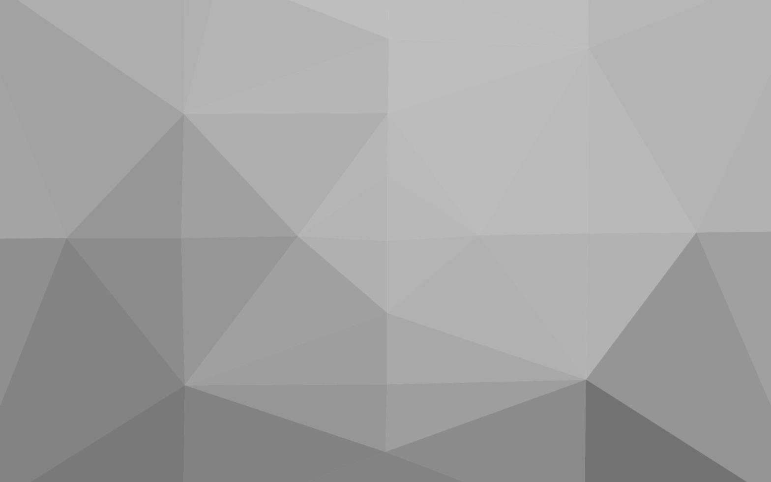 Light Silver, Gray vector abstract polygonal texture.