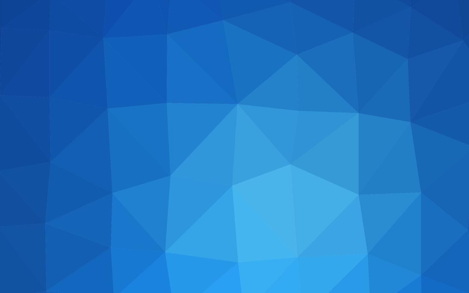 Dark BLUE vector polygonal template.