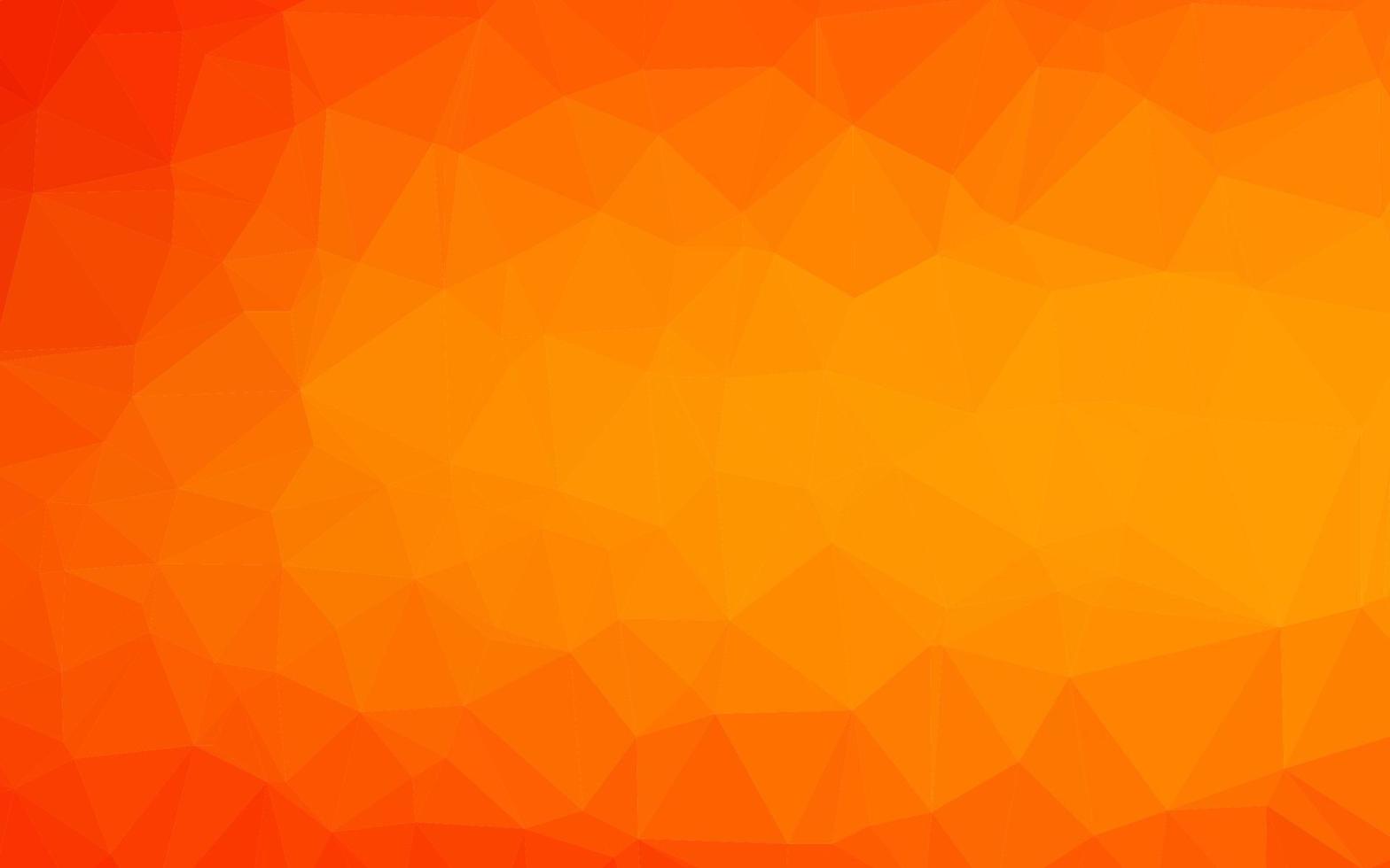 vector naranja claro brillante patrón triangular.