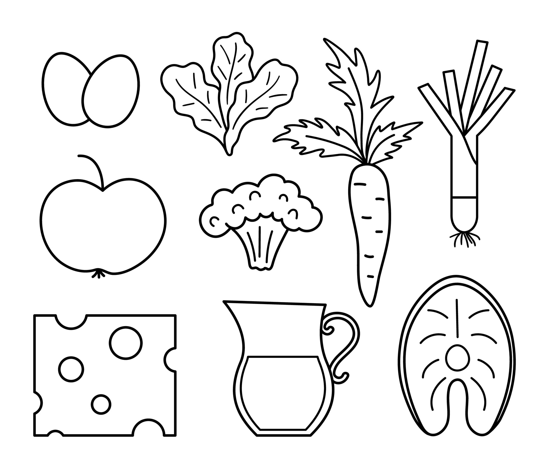 healthy food clipart images