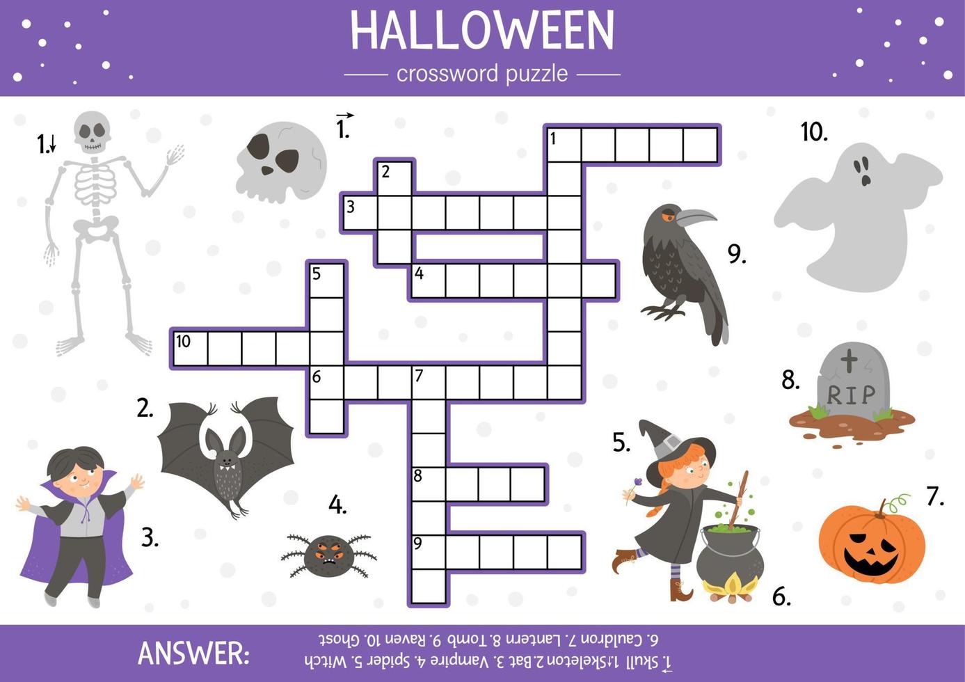 vector halloween crossword puzzle for kids simple quiz with all saints day objects for children educational activity with traditional scary objects such as witch ghost tomb vampire 3757823 vector art at vecteezy vector halloween crossword puzzle for kids simple quiz with all saints day objects for children educational activity with traditional scary objects such as witch ghost tomb vampire 3757823 vector art at vecteezy