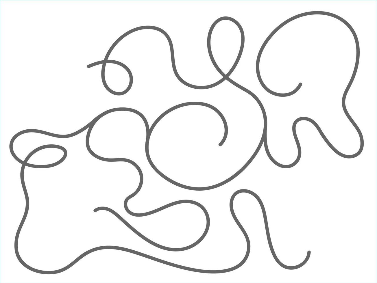 Vector maze template. Blank black and white labyrinth isolated on white background. Preschool printable educational activity or game sample.