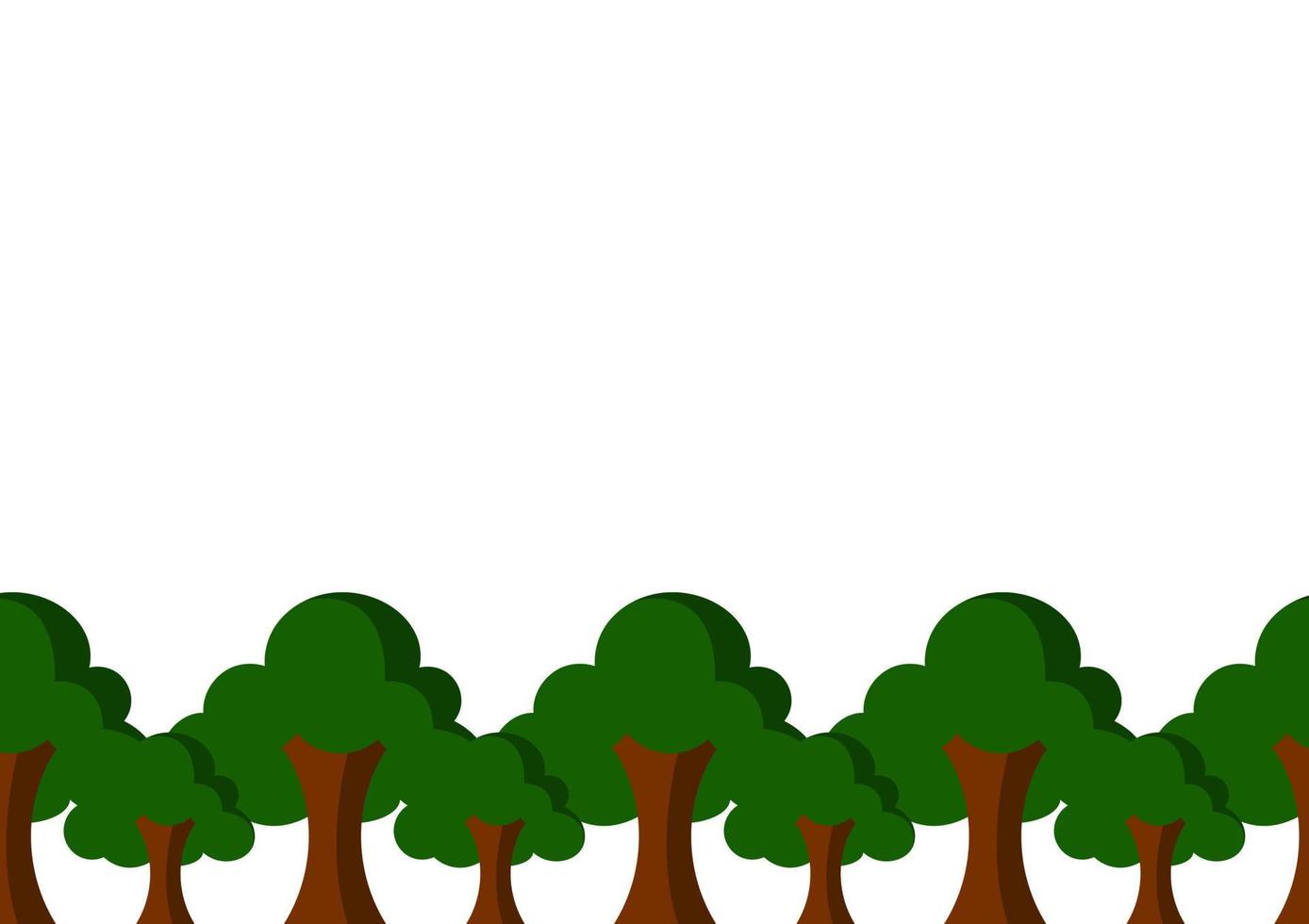 tree background with natural theme vector