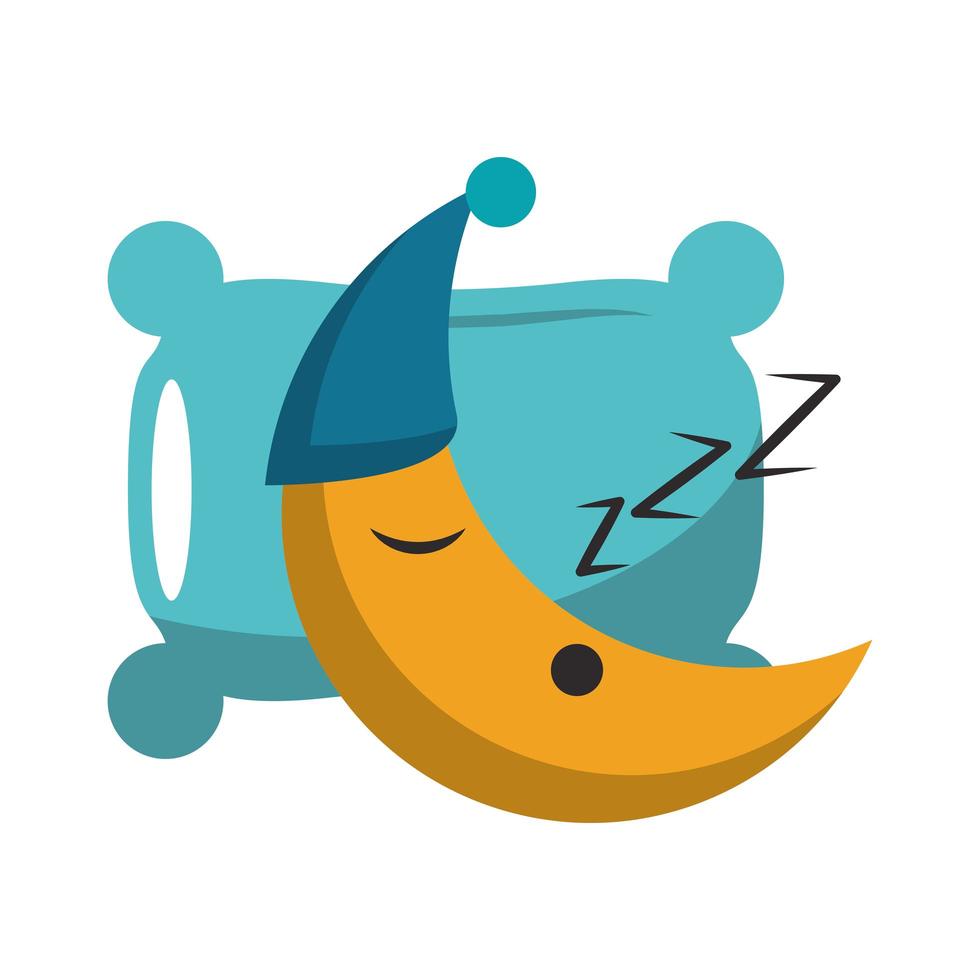 Sleep and rest cartoons vector