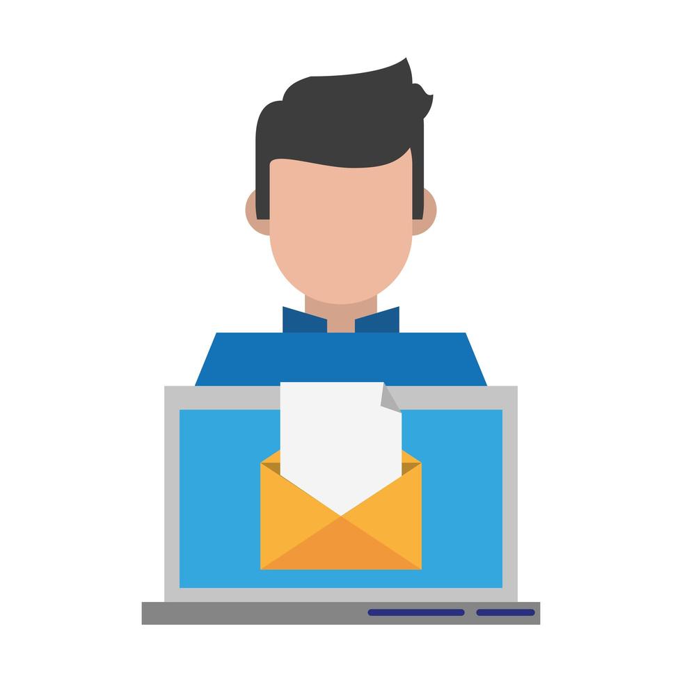 computer with envelope vector