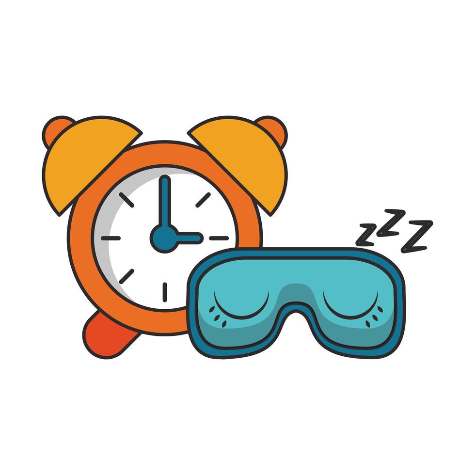 Sleep and rest cartoons vector